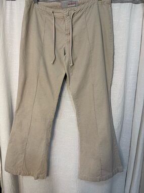 Hollister Baby Corduroy Crop Drawstring Pant size 6